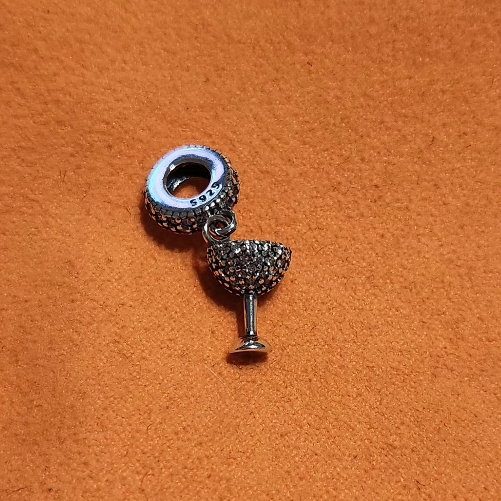 Martini / Champagne Glass Charm